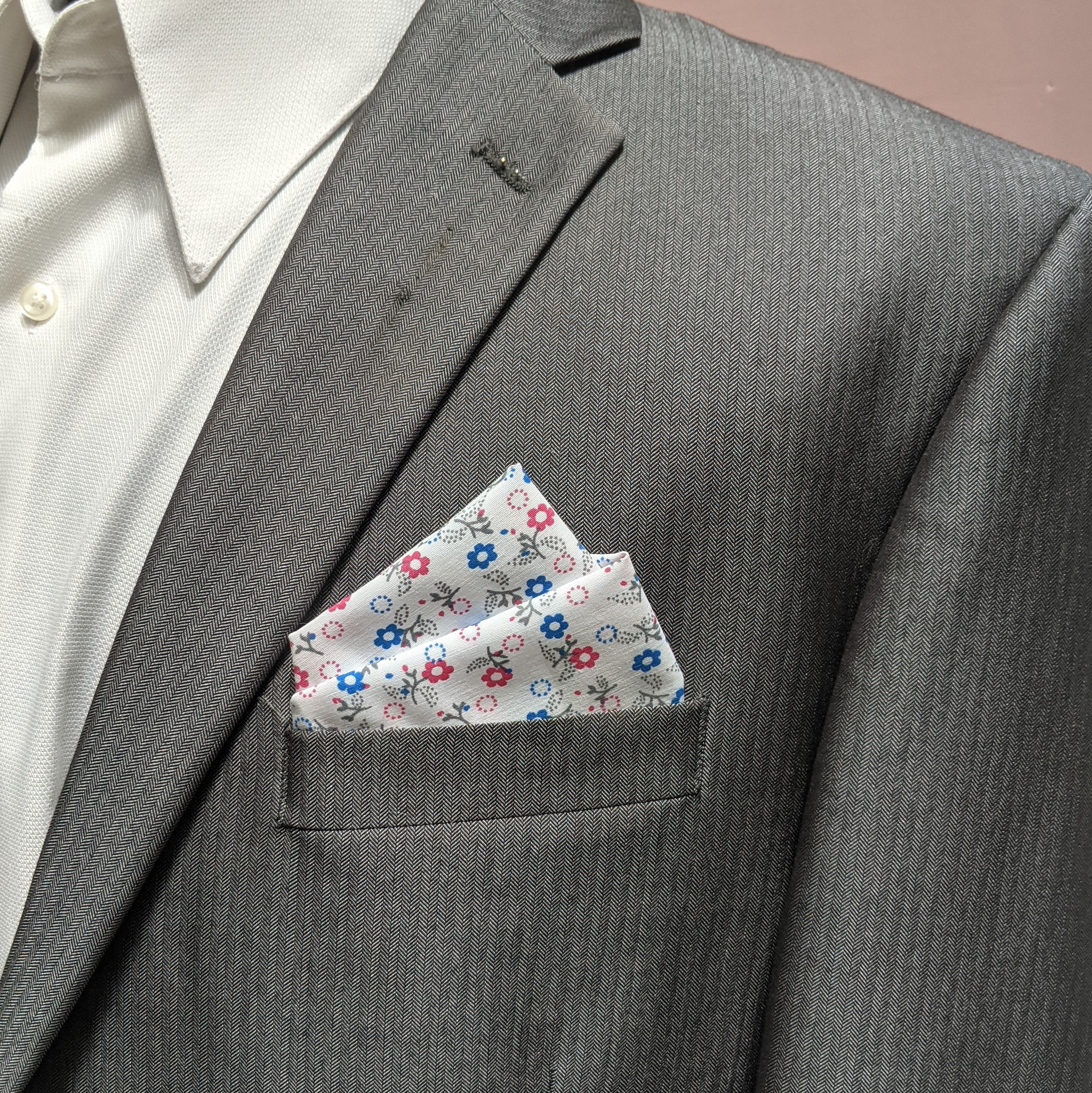 Foulard Taschino Handmade Fazzoletto Da Taschino Quadrato In Cotone - Pronto All'uso, Prepiegato E Cucito, Stile Handmade Set Slip Uomo - Foto 9