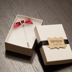 Men's Lapel Stick Pin, Lapel Modern Bow Tie, Mens lapel pin, Lapel bow tie pin