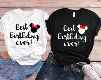 Download Disney birthday shirt adult | Etsy
