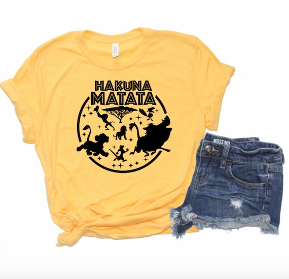 Hakuna matata shirt womens deals
