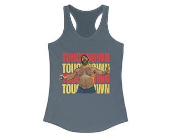 Women's Ideal Racerback Tank - Jason Kelce Touchdown