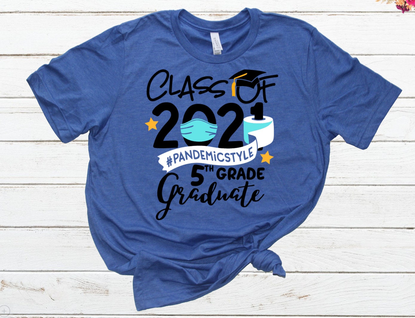 5th Grade 2021 shirt 5th Grade Graduation Shirt Funny | Etsy