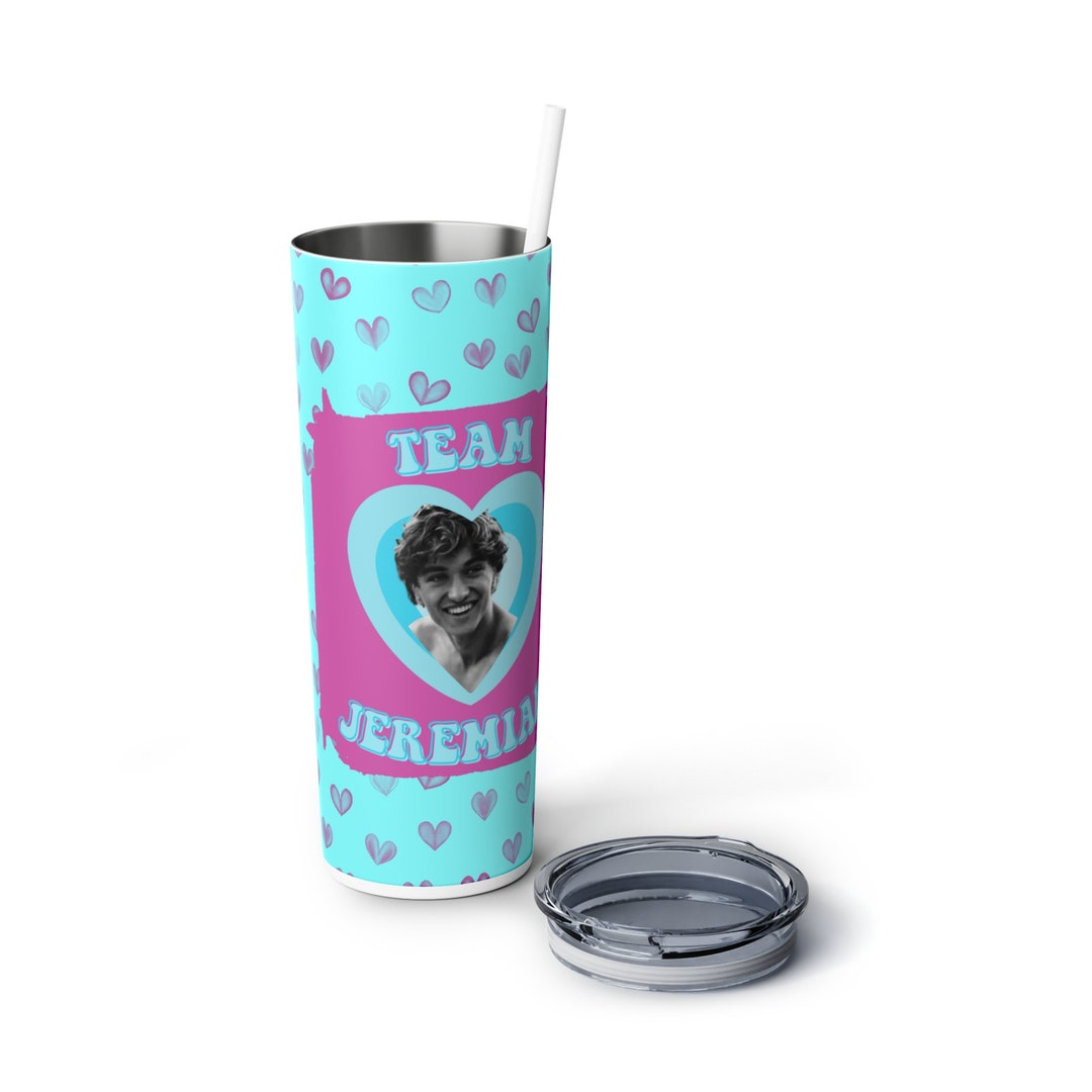 The Summer I Turned Pretty TV Show Skinny Tumbler Belly Conrad Jeremiah  Cousins Beach Tumbler With Straw 20oz 