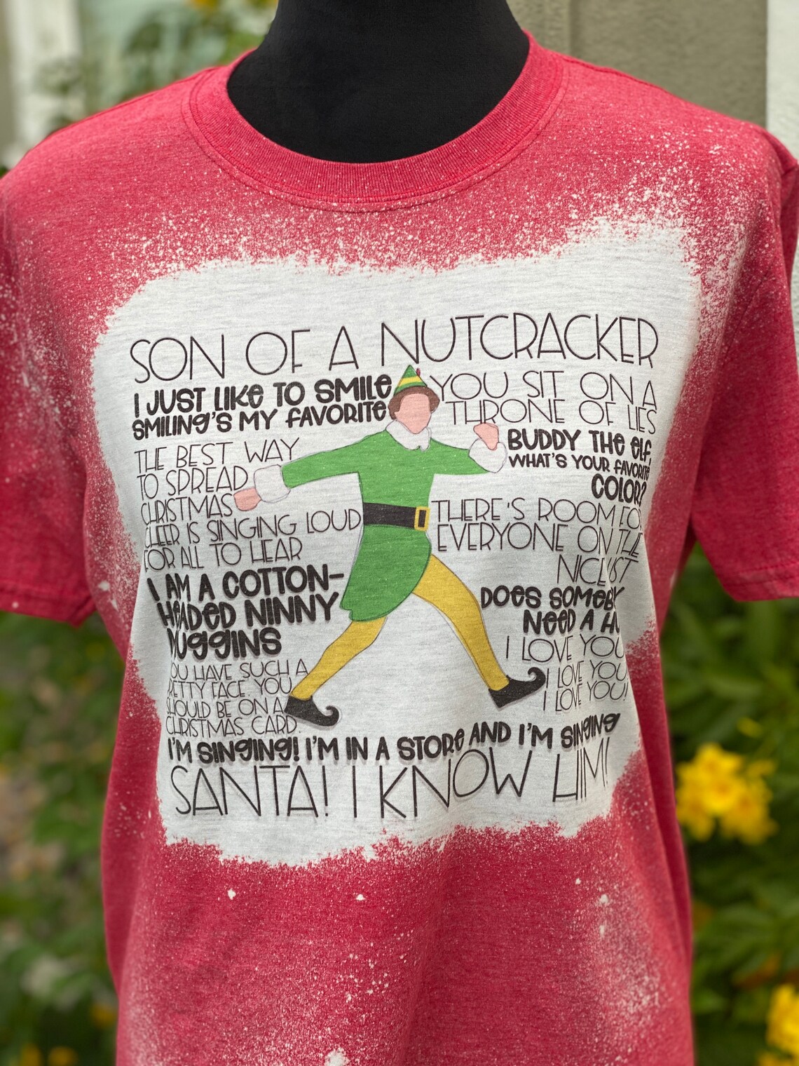 Son of a Nutcracker Buddy the Elf Shirt Elf Movie Quotes Etsy