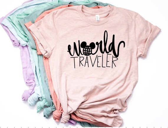 epcot world traveler shirt
