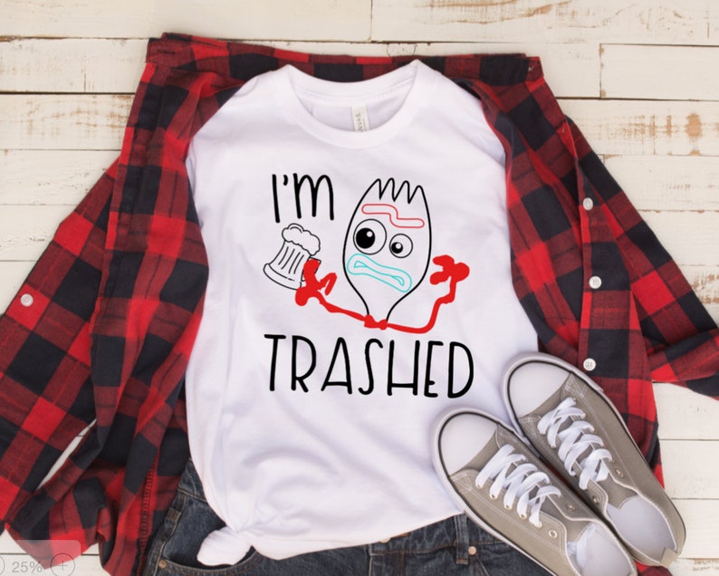 im trashed forky