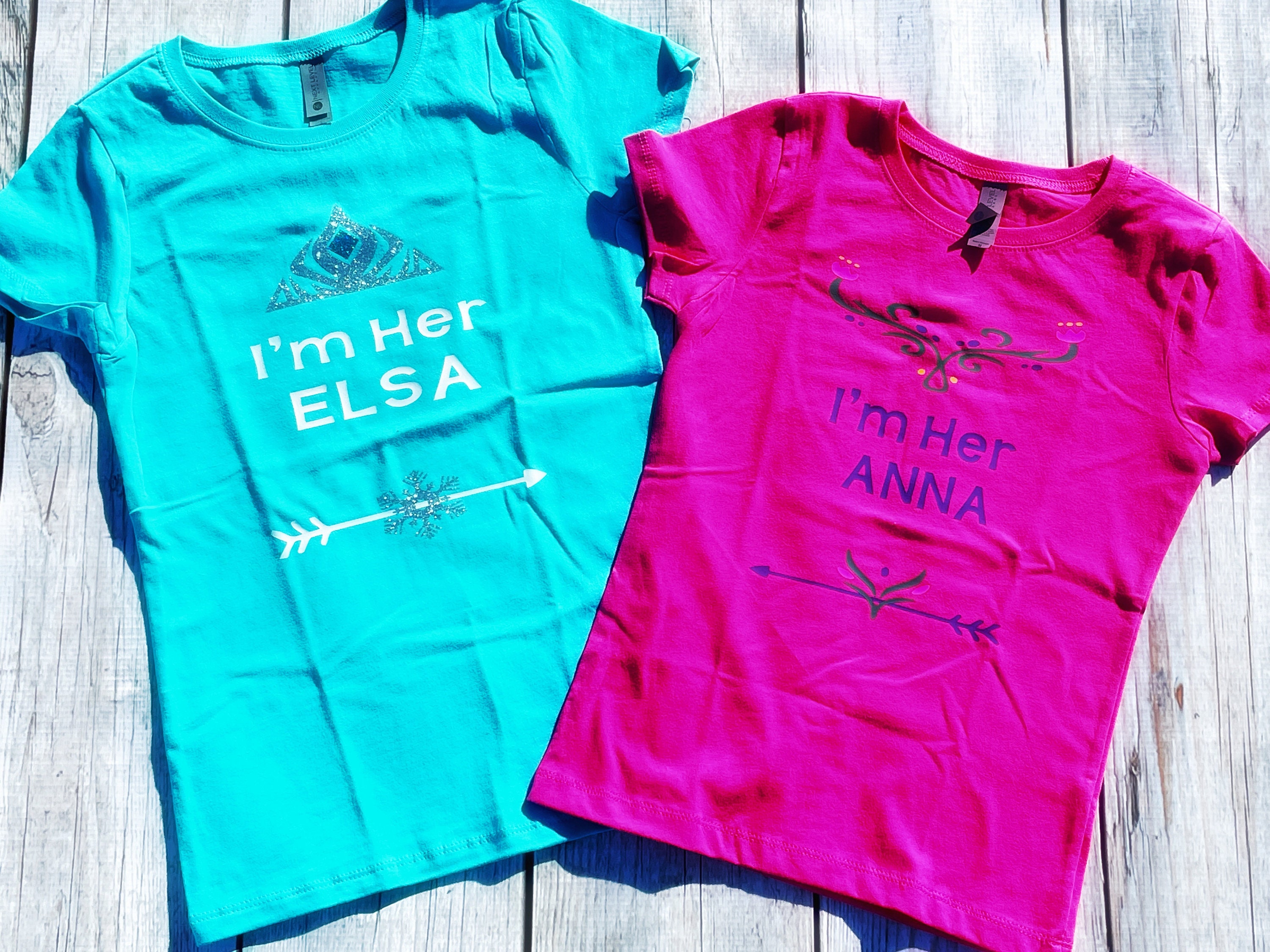 Disney Shirts for Girls I'm Her Elsa I 