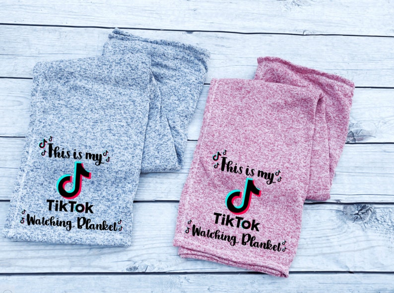 My TikTok Watching Blanket TikTok Blanket Christmas Gift Etsy