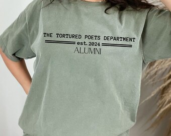 The Tortured Poets Department Alumni Shirt | TTPD Shirt | Swift Shirt