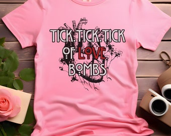 TTPD Shirt | The Tortured Poets Department Shirt | Swift Shirt | Tick Tick of Love Bombs Lyrics Shirt