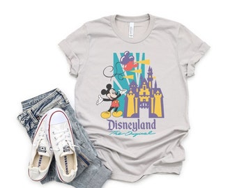 Disneyland The Original | Vintage Disneyland Graphic Tee | Sublimation | Disney Shirts