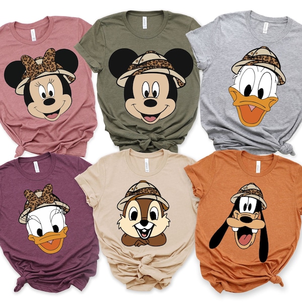 Mickey & Friends Animal Kingdom Shirt | Disney Shirt | Disneyworld Shirts