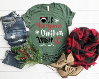 Disney Cruise Shirt | Disney Merrytime Cruise | Christmas Wish | Disney Shirts | Family Disney Shirt | Disney Vacation Shirt | Matching