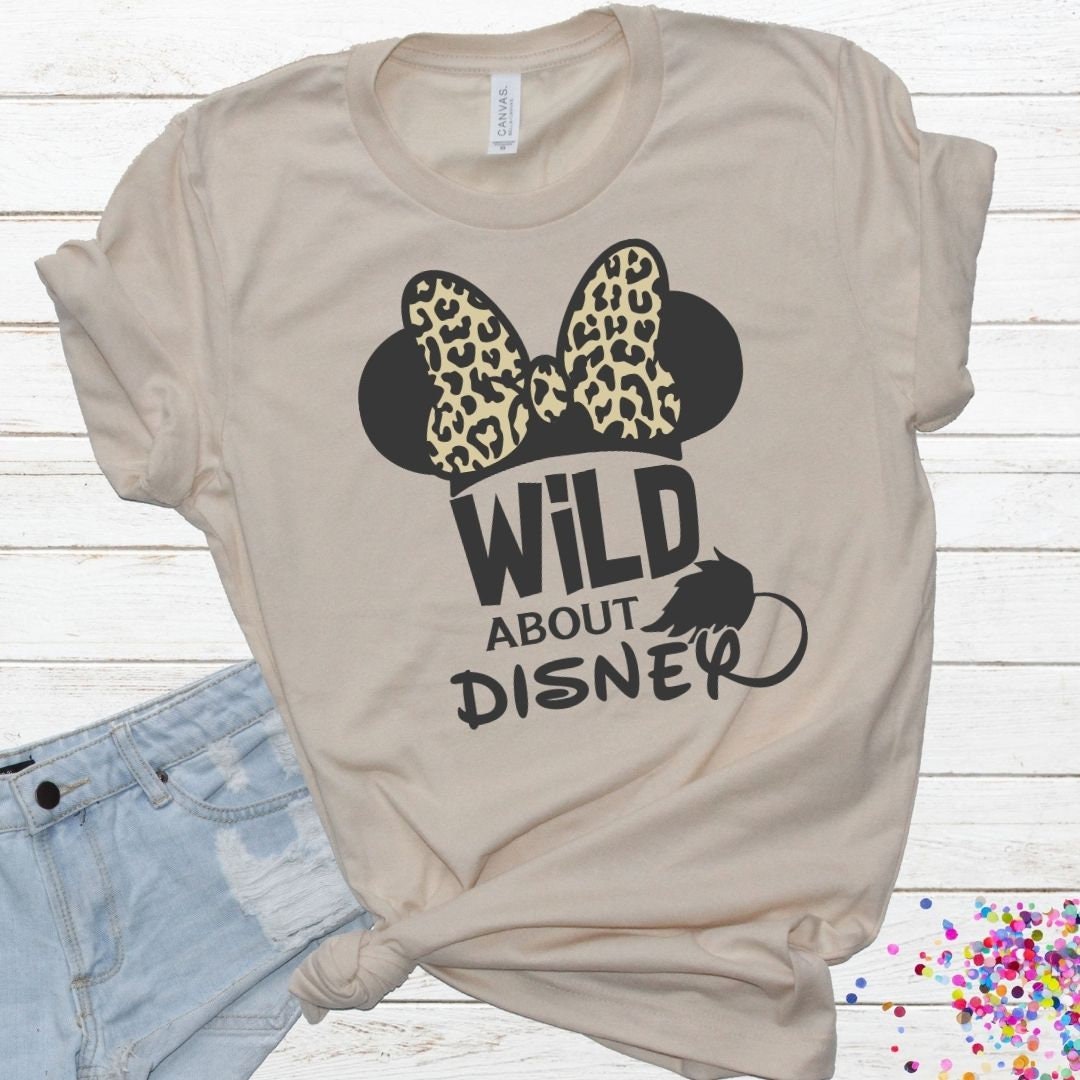 Disneyworld Shirts Animal Kingdom Shirts Wild About Disney