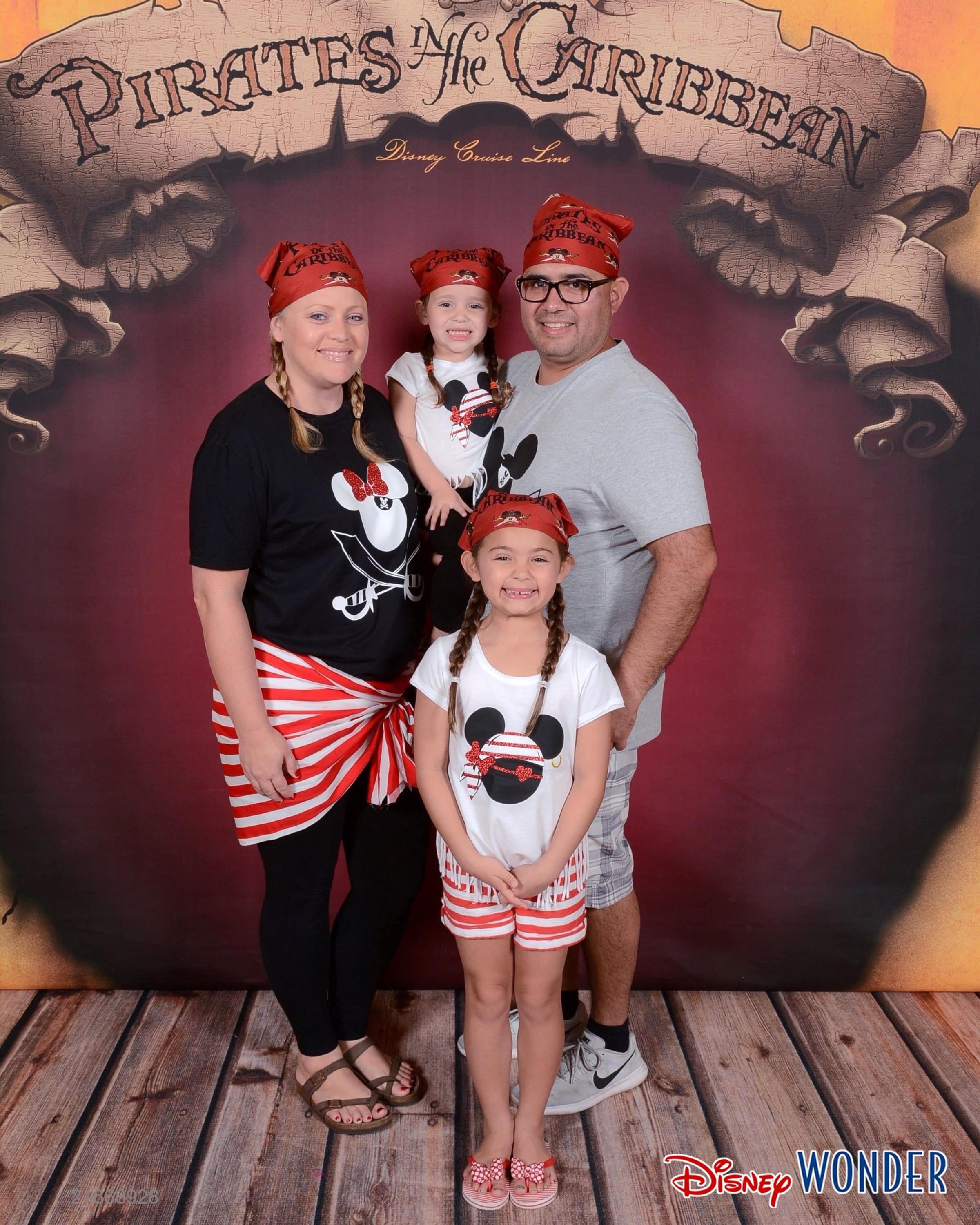 family disney cruise pirate night ideas