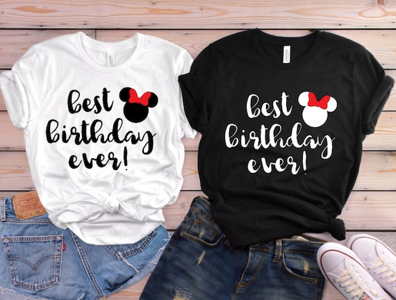 disney birthday girl shirt