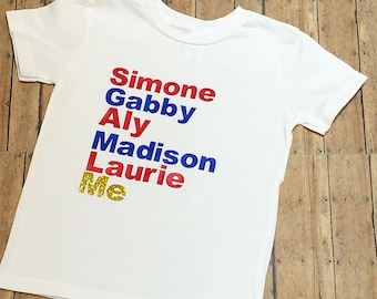 2016 USA Olympics Gymnastics Team Shirt | Gymnastics Shirt | Gymnast Shirt | Olympics Shirt | Girls Gymnastics Shirt | Gymnastics T Shirt