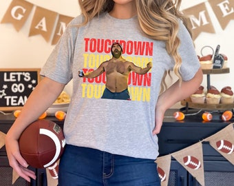 Touchdown Jason Kelce Hype Man Shirt | Jason Kelce Shirtless | Jason Kelce No Shirt | Kelce New Heights | Kelce Shirt