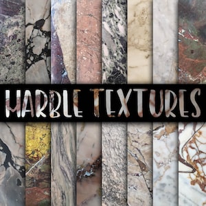 May include: A set of 10 digital marble textures in various colors and patterns. The textures are high-resolution and perfect for use in design projects.