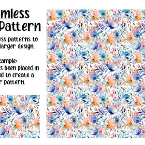 Watercolor Splash SEAMLESS Patterns - Watercolor Digital Paper - 18 ...