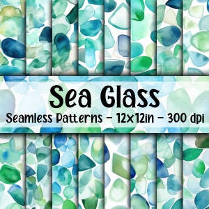 12 sea glass crafts - Gathered