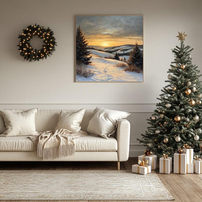 Christmas Wall Art Collection 200 Printable Digital Art Prints Holiday