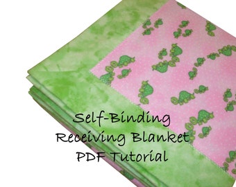 Self-Binding Blanket Tutorial - INSTANT DOWNLOAD