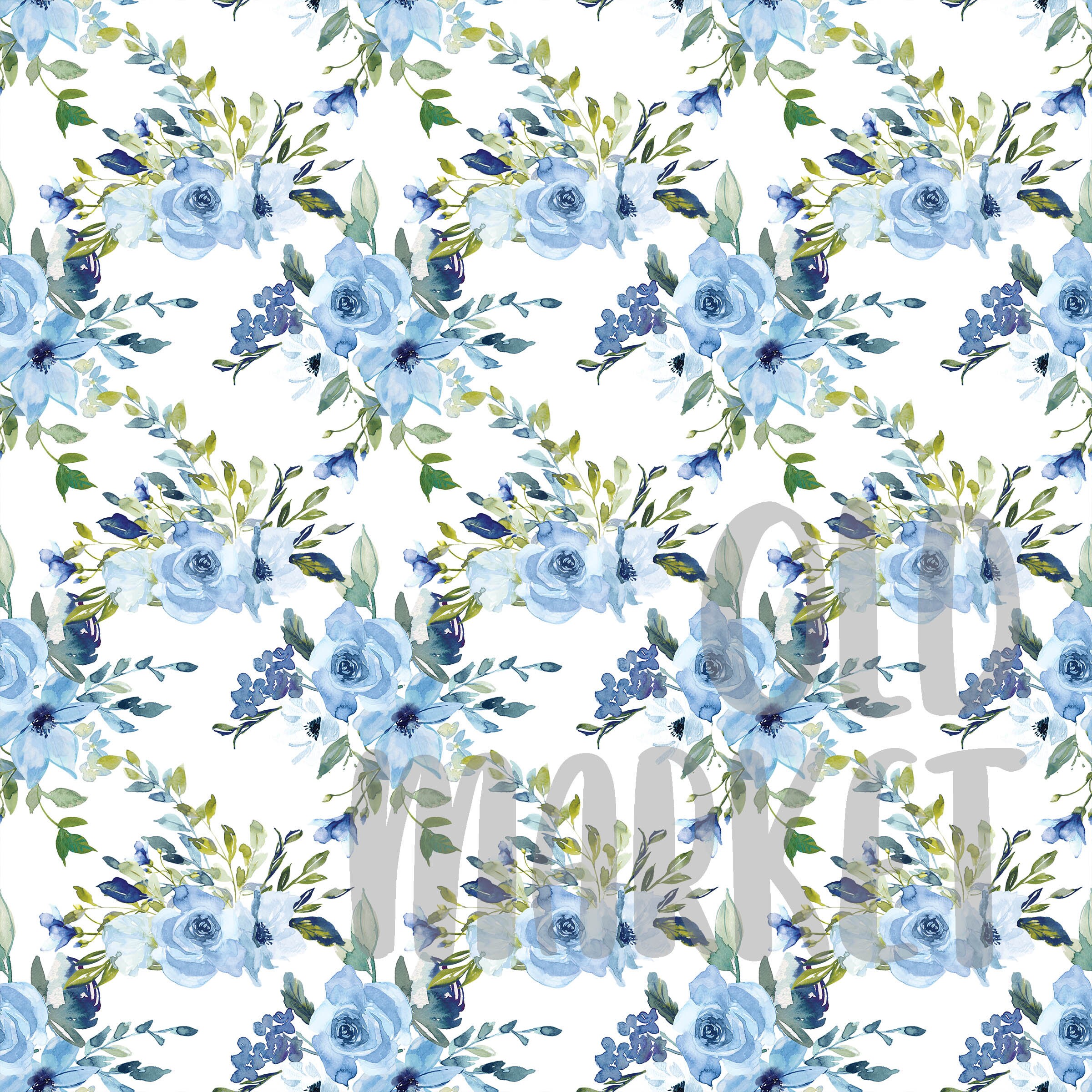 Floral Patterns Digital Paper - SEAMLESS - Watercolor Flower Patterns ...
