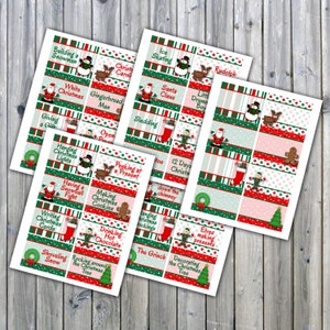 Christmas Charades Printable PDF Party Game Printable INSTANT DOWNLOAD image 2