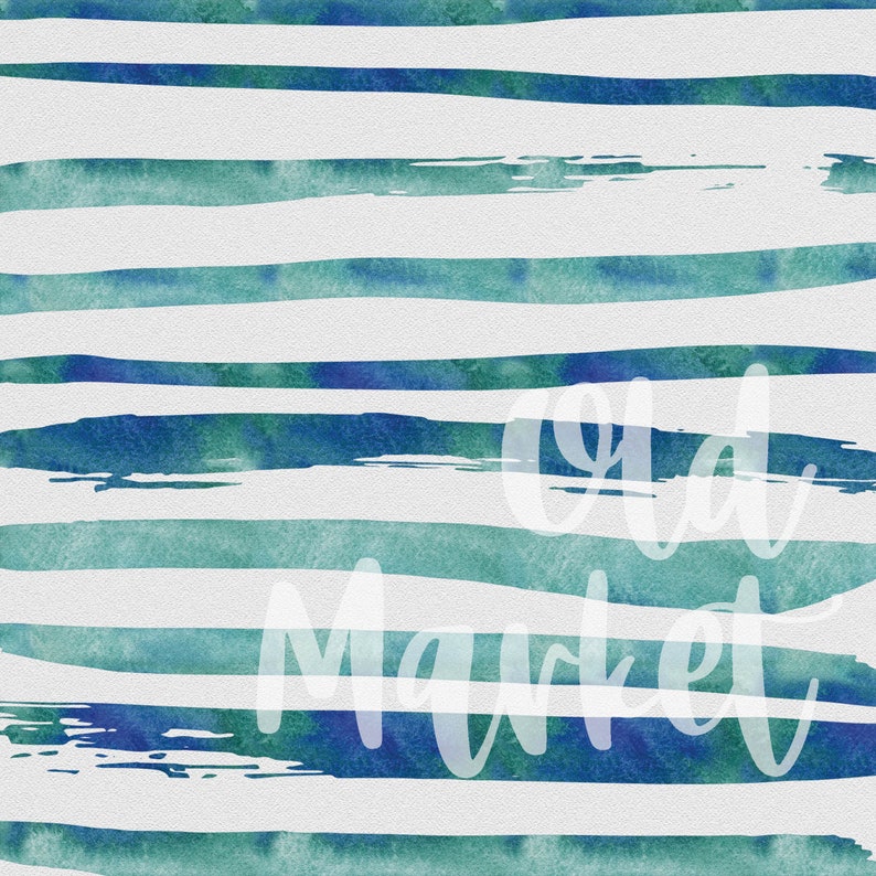 Watercolor Stripes Digital Paper Textures Watercolor - Etsy