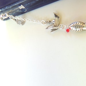 Fisherman Bookmark, Dad Gift, Father's Day Gift, Fish Bookmark, Metal ...