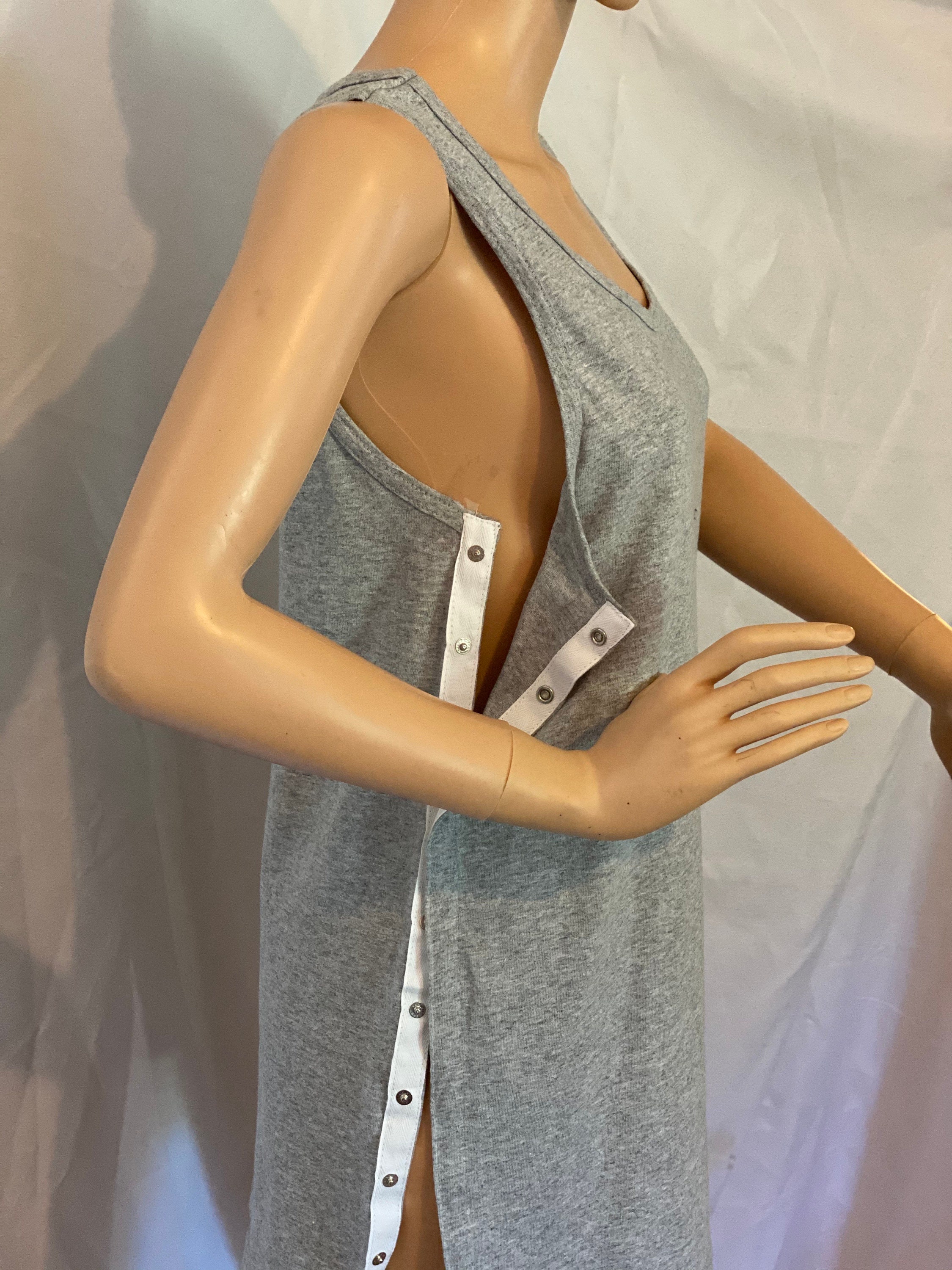 Rotator Cuff / Shoulder Surgery tank tops after hospital gown. Easy d…