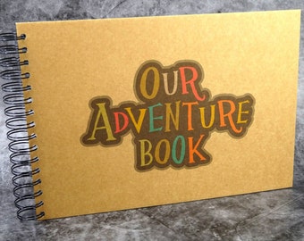 UP Our Adventure Book A4/Square Scrapbook, Photo Album, Travel, Memory Kraft
