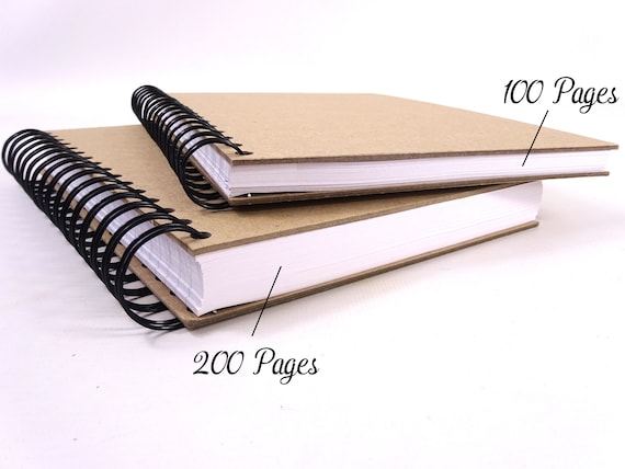 A4 Notebook, 400 Lined Pages, Soft Leather Cover