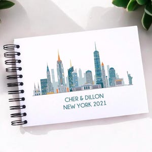 Album fotografico personalizzato NEW YORK A3/A4/A5/quadrato, album di ricordi, album di viaggio e vacanze