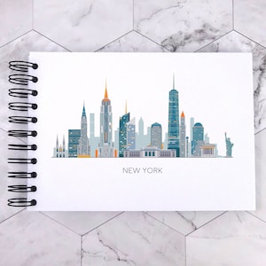 NEW YORK A3/A4/A5/Square Travel Holiday Scrapbook, Memory, Photo Album