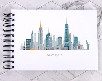 NEW YORK A3/A4/A5/Square Travel Holiday Scrapbook, Memory, Photo Album