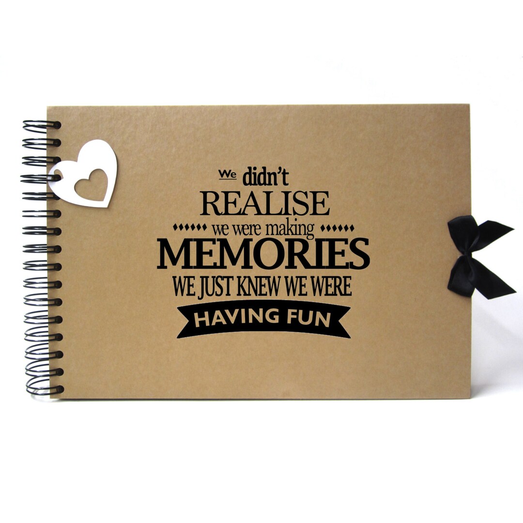 肌触りがいい Didn't We A4 A5 Scrapbook, Realise Memories Making Were We Nintendo Switch