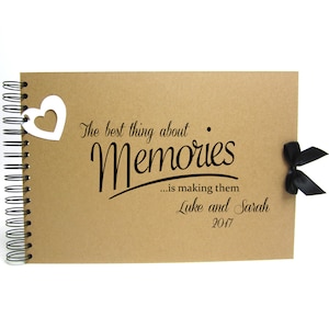 Personalizzato Kraft Scrapbook A5 A4 Migliori Ricordi, Album Fotografico, Ricordo