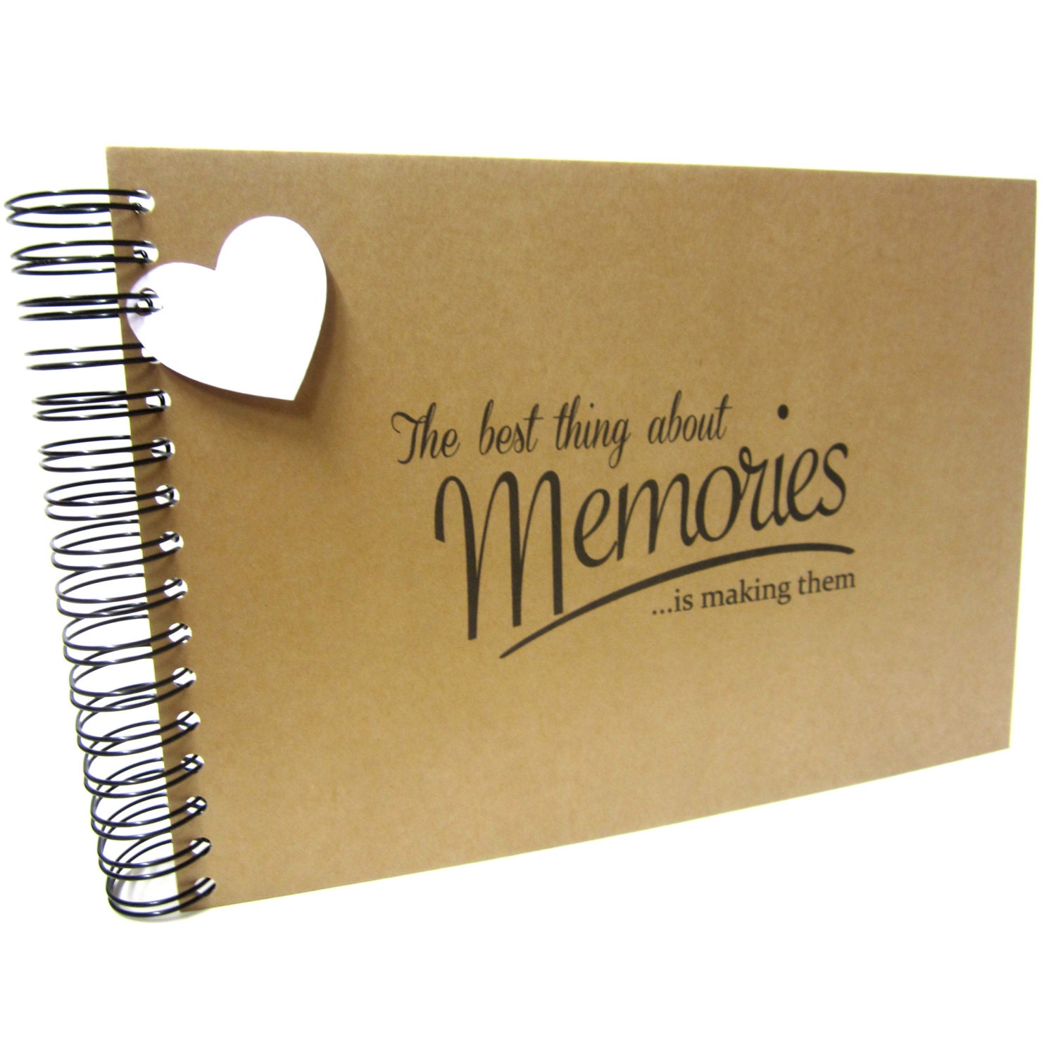 Boxed Best Memories Photo Album Scrapbook, Gift Memory Book, A5