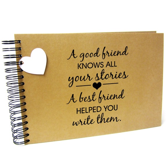 Card Pages Memories A5 A4 Scrapbook Friendship Stars Photo Album Keepsake