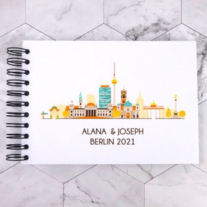 Personalised BERLIN A3/A4/A5/Square Travel Holiday Scrapbook, Memory, Photo Album image 1