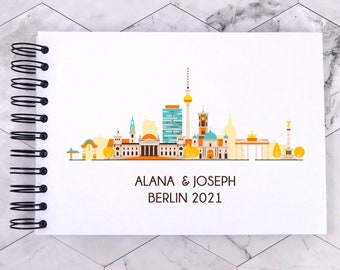 Personalised BERLIN A3/A4/A5/Square Travel Holiday Scrapbook, Memory, Photo Album