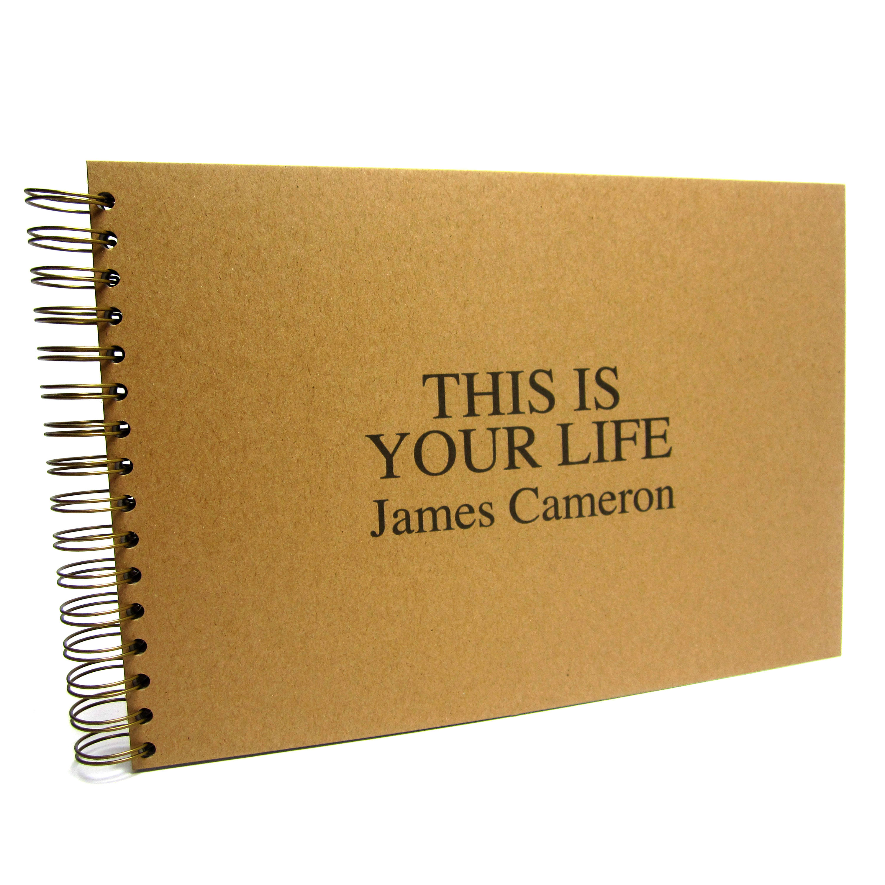 This Is Your Life Kraft Memory Book A5 A3 Scrapbook Etsy