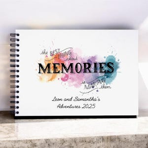 Personalised Splash Best Memories Scrapbook A5 A4 A3 , Photo Album, Keepsake