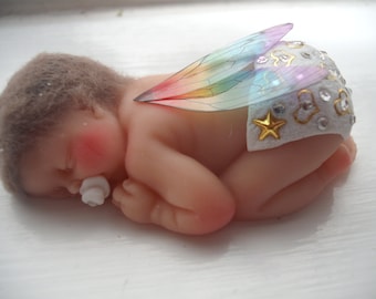 Baby fairy handmade ooak little hearts
