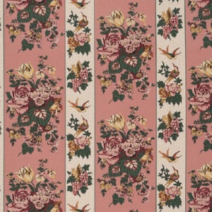 Portuguese Traditional Fabric Chita de Alcobaça Pattern Lormois image 1