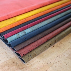 Cork Fabric Colors