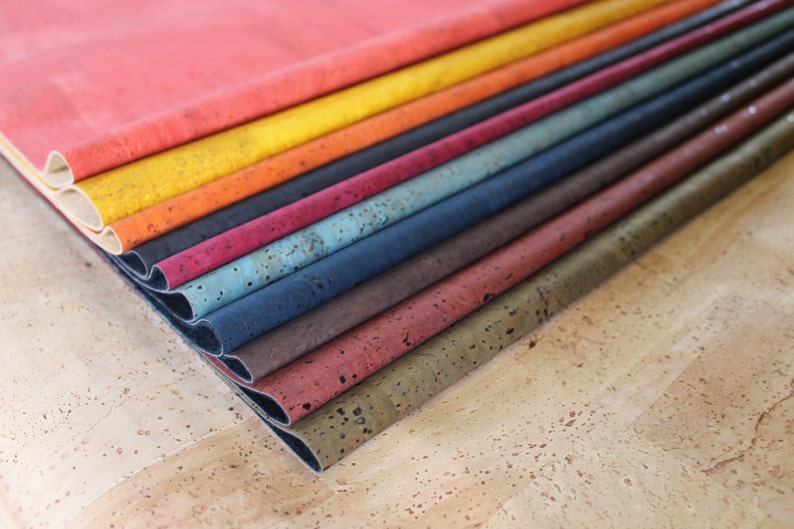 Cork Fabric Colors image 1