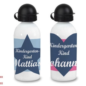 Drinking bottle with name image 1